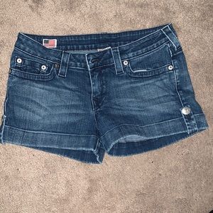 True Religion Jean shorts